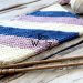 How to knit a square or rectangular blanket