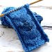 How to knit the Horseshoe Cable stitch pattern