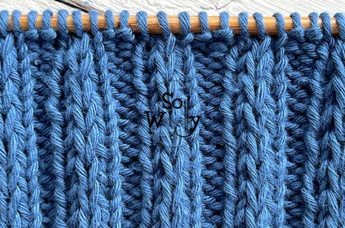 How to knit a very special Rib stitch pattern