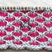 How to knit a Two-Color Lattice stitch pattern