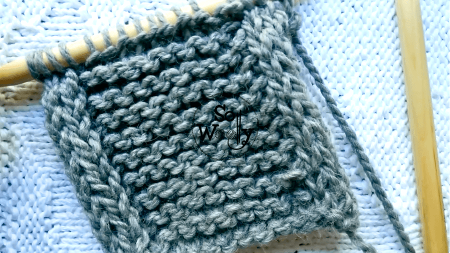 How to knit an i-cord edge to prevent your project from curling. So Woolly.