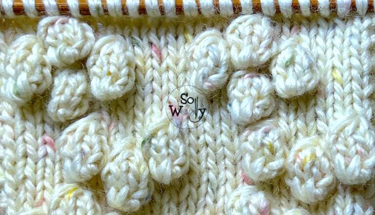 Knitting Pretty How to knit pretty Bobbles (or a bunch of bobbles!)