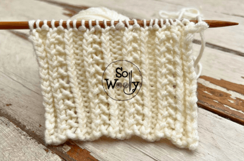 How to knit a beautiful ribbing step by step So Woolly