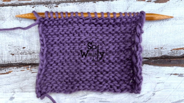 How to knit the Morning Glory stitch (2 easy rows only!)