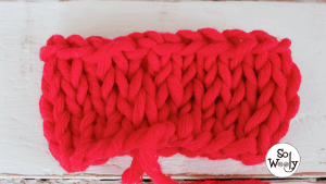 How to cast-off without a jog (knit in the round). So Woolly.