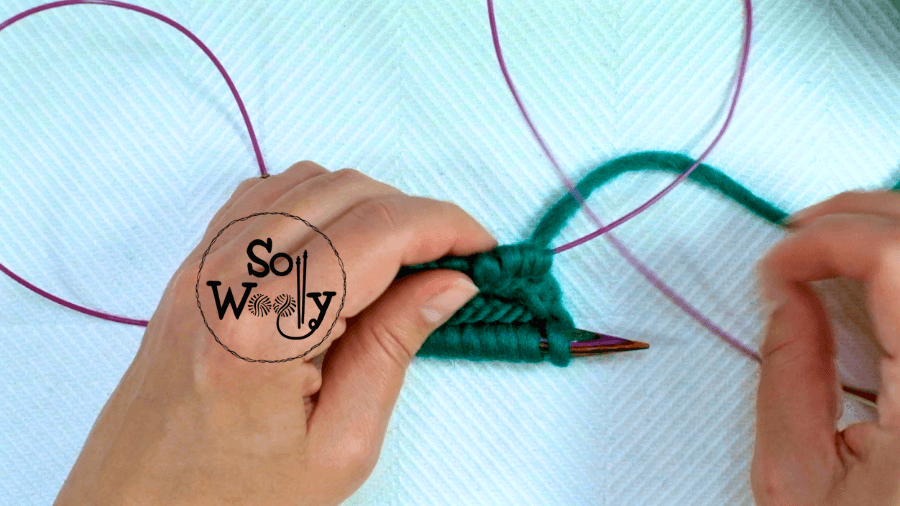 How to do the magic loop step 5. So Woolly.