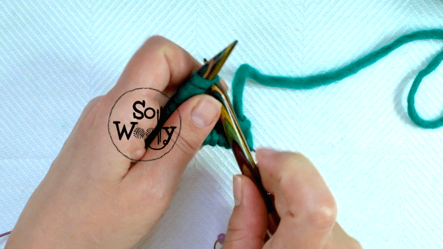 The Magic Loop knitting technique step 3. So Woolly.