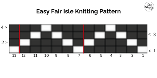 The easy way to wrap floats (+ 1 Fair Isle Knitting Pattern)