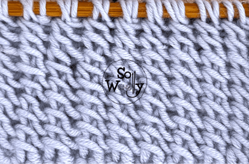 How to Knit an Amazing Reversible Herringbone Stitch (1-row-repeat). So Woolly
