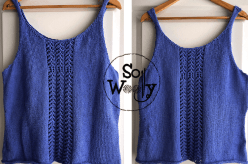 Tank Top Knitting Pattern