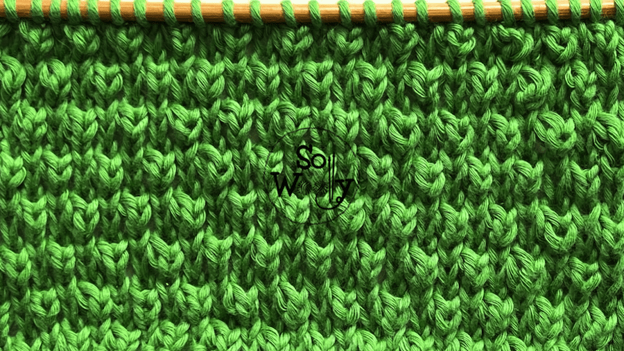 Alternating Slip Stitch Knitting Pattern