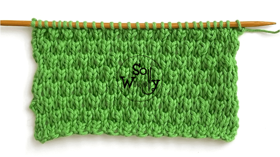 Alternating Slip Stitch Knitting