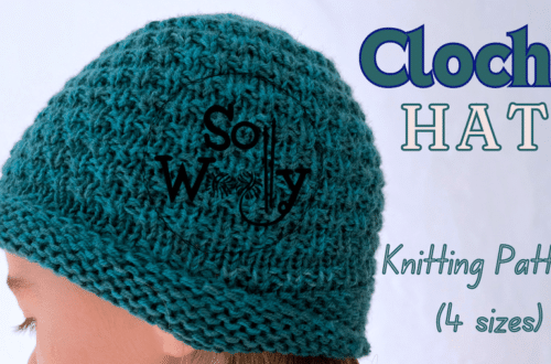 Cloche Hat Knitting Pattern