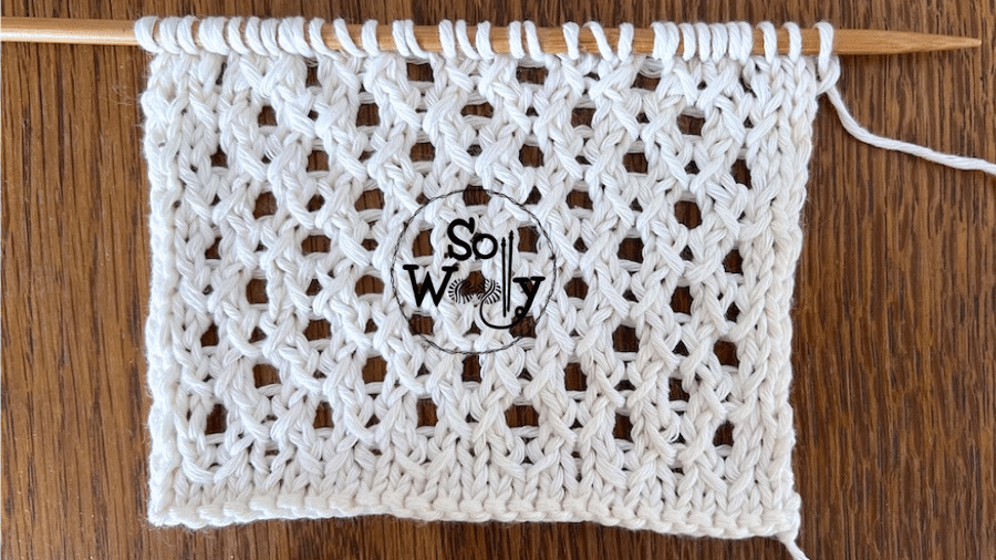 Little Diamonds Lace Stitch