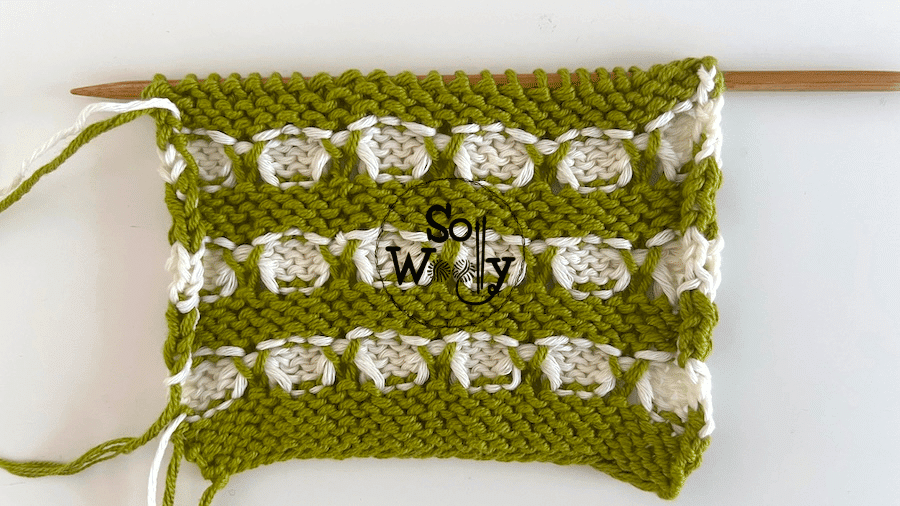 Pop Spots Knitting Pattern