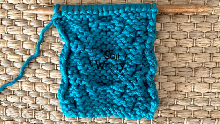 How to Knit the Half Heart Stitch Pattern + Video Tutorial