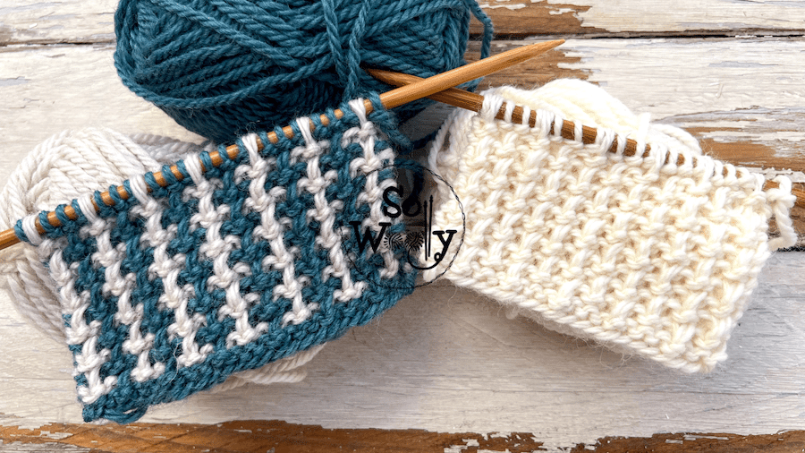 No-Purling Hurdle Knit Stitch