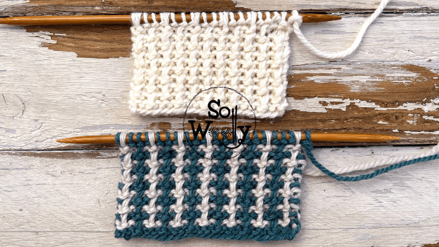 No-Purling Hurdle Stitch Pattern