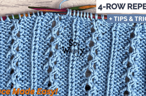 Easy 4 Row Repeat Lace