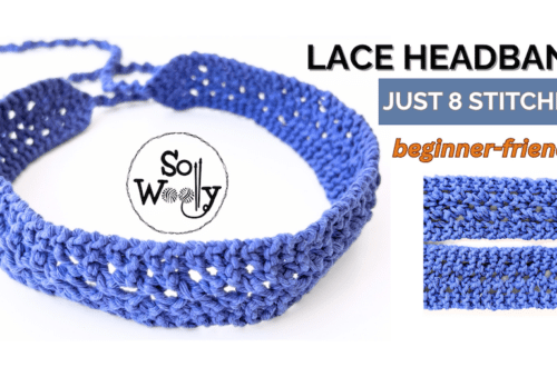 Lace Headband Knit