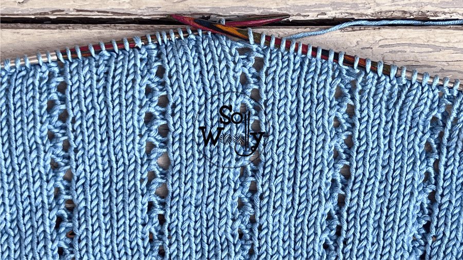 Easy 4-Row Repeat Lace