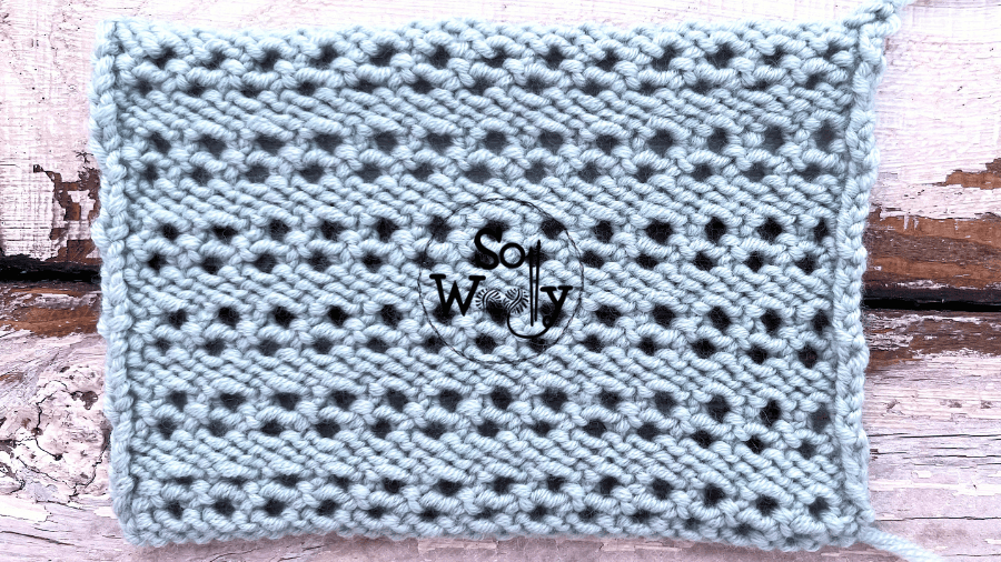 Easy Eyelet Pattern