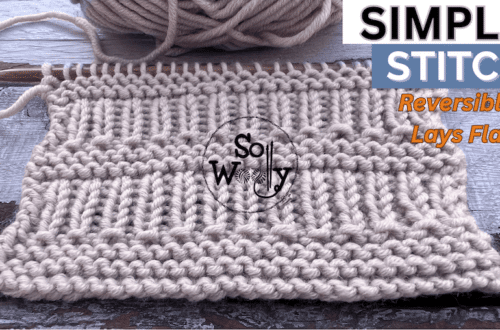 Simple Stitch Knitting Pattern