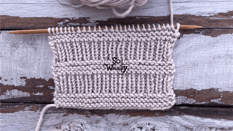 Simple Stitch Reversible Knitting