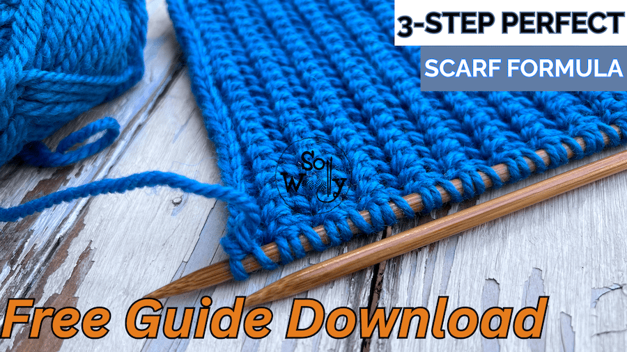 Knitting a Scarf Formula