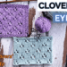 cloverleaf eyelets knitting pattern tutorial