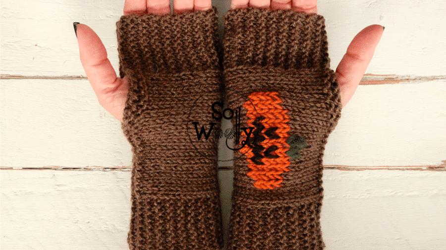 halloween knitting patterns mittens