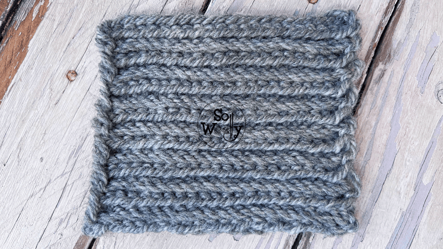 herringbone stitch knit