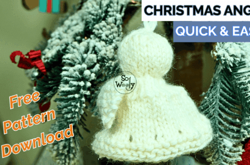 Christmas Angel Free Knitting Pattern