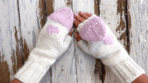 Convertible Mittens Free Knit