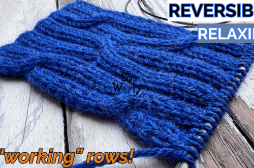 reversible cable knit stitch