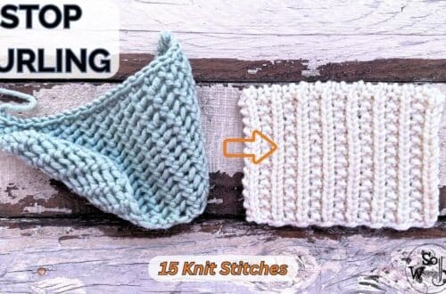 stitches that don't curl