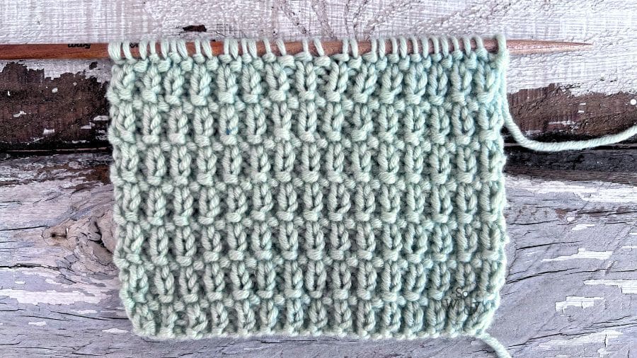 bumpy stitch knitting pattern