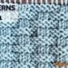 Basket Weave stitch knitting pattern and tutorial