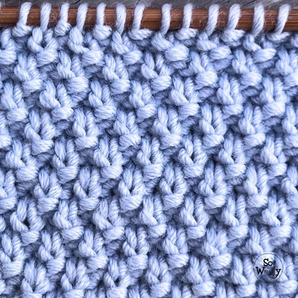 Double Seed Stitch — Easy Reversible Knitting Pattern PDF - Image 2