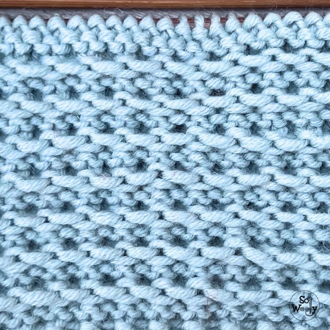 Quilted Slip Stitch - Printable PDF Knitting Pattern - Image 2